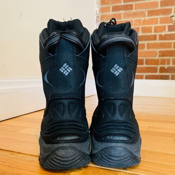 Columbia Bugaboot Plus II XTM Omni Heat Mens Boot #BM 3876-010 Black Charcoal - Picture 9 of 15